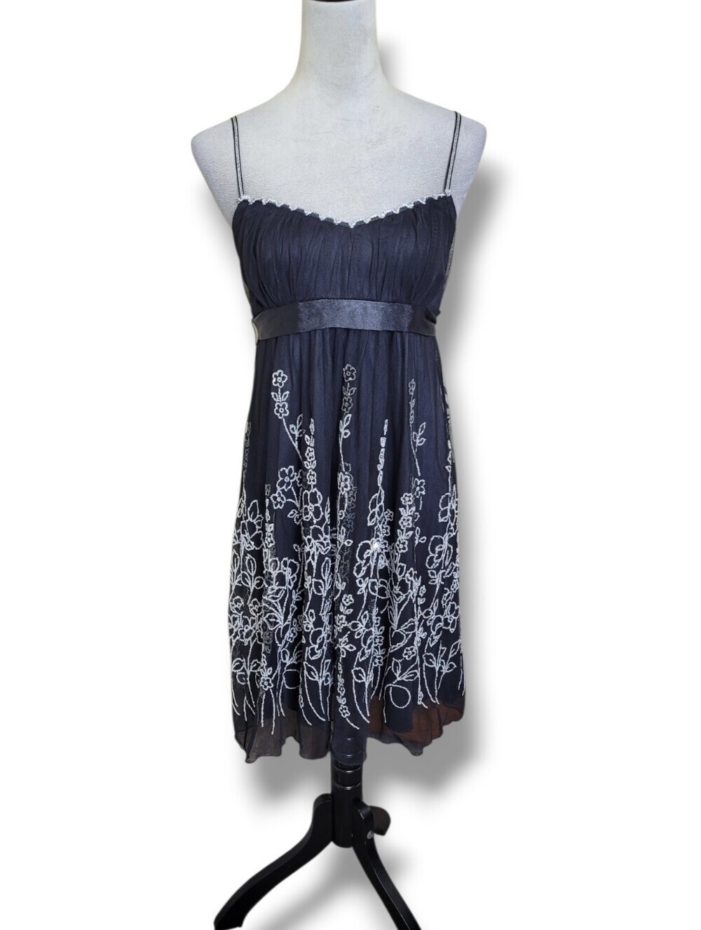 Vintage 90s Just Choon Babydoll Dress Bow Back